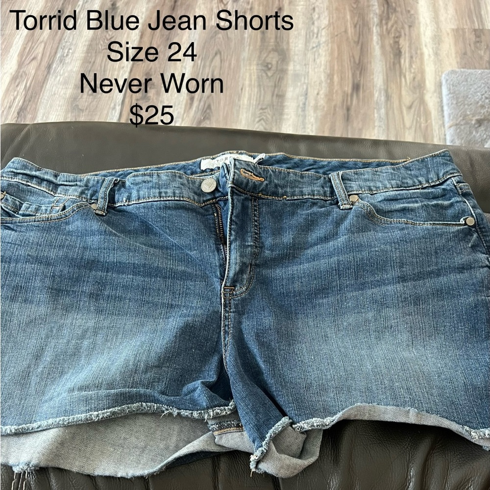 Torrid Jean Shorts